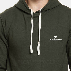 บริการ OEM ขายส่ง เสื้อฮู้ดดี้ผู้ชายดีไซน์พื้นฐานที่ดีที่สุด ผ้าฝ้ายฟลีซ 100% สำหรับฤดูหนาว เป็นมิตรกับสิ่งแวดล้อม น้ำหนักเบา ระบายอากาศได้ดี แห้งเร็ว - Product Image 6