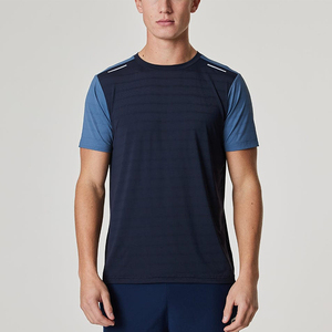 Conjunto Deportivo de 2 Piezas con Logotipo Personalizado, Transpirable, de Secado Rápido, para Hombre, para Gimnasio, Deportes, Correr al Aire Libre, Camiseta y Pantalones Cortos - Product Image 1