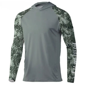 Sudadera con Capucha de Manga Larga Verde Claro para Hombre, Protección Solar UPF 50, Ropa de Pesca Anti-UV - Product Image 4
