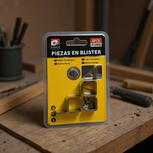 Soporte de Hierro en Ángulo Recto de 20*20MM en Embalaje de Blíster - Product Image 3