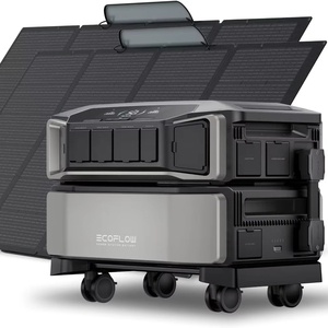 12kWh <b>Power</b> Station: DELTA Pro Ultra with Extra Battery, 120/240V 7200W AC Output, Lifepo4 Home Battery - Product Image 1
