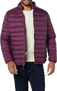 Vestes matelassées en toile de couleur violet brillant de haute qualité, respirantes, avec logo personnalisé sur le devant, matelassées, surdimensionnées, pour hommes - Product Image 6