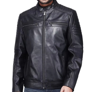 Chaqueta de Cuero Durham para Hombre - Product Image 1