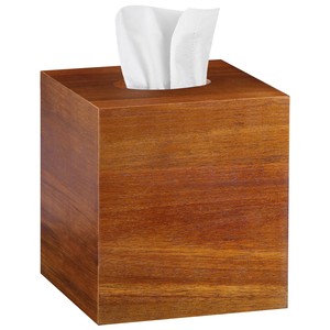 Handcrafted Teak Wood <b>Tissue</b> Box Cover - Wholesale Elegance from India - Product Image 1