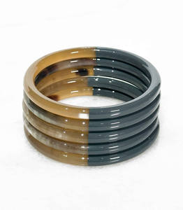 Most and Hot Sell Buffalo Horn <b>Bracelet</b> Used to create versatile and natural looking statement pieces and <b>stacked</b> bangles. - Product Image 5