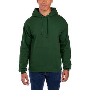 Sweat-shirt à capuche pour homme doublé en sherpa, 100 % coton écologique, intérieur moelleux et chaud, style streetwear hiver - Product Image 5