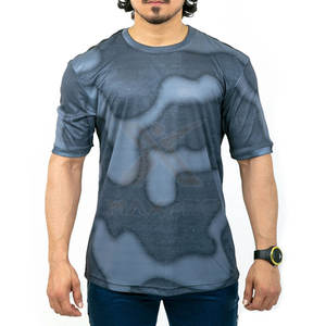 เสื้อยืดออกกำลังกายผ้าฝ้ายราคาประหยัด เนื้อผ้าทนทาน เสื้อยืดออกกำลังกายผู้ชาย เสื้อยืดออกกำลังกายผู้ชายใส่สบาย - Product Image 1