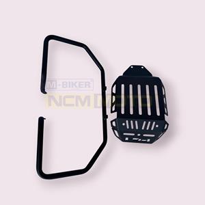Accessoires de moto M-Biker, barre de protection avec plaque anti-chute, design 2 pour Yamaha PG-1 - Product Image 2
