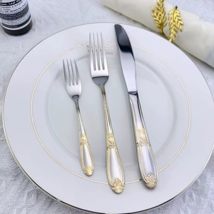 ชุดช้อนส้อมสแตนเลสขัดเงาคุณภาพสูง ให้ความเงางามระดับพรีเมียม ยกระดับประสบการณ์การรับประทานอาหารด้วยดีไซน์ทันสมัย - Product Image 1