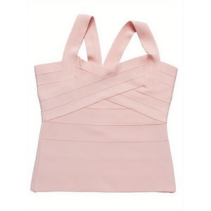 Classic Tank <b>Tops</b> Regular Girl High Street Fashion V Neck Vintage Red Birthday Elastic <b>Vest</b> Casual Breathable 100% Polyester - Product Image 3