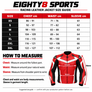 Chaqueta de cuero personalizada para carreras de motos con armadura protectora aerodinámica y paneles perforados. - Product Image 6