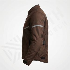 Chaqueta de Motociclista de Cuero Genuino para Hombre de la Mejor Calidad, Nueva Colección de Invierno, Chaquetas de Motocicleta con Protecciones Desmontables Personalizadas - Product Image 3