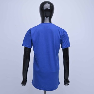 T-shirts OES d'été rafraîchissants en coton épais pour le sport et la course, à épaules tombantes, coupe oversize, col montant, coupe carrée et courte, avec option OEM - Product Image 6