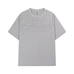 เสื้อยืดลำลองผู้ชายแบบสวมใส่สบาย ระบายอากาศได้ดี ปักลายด้านหน้า ผ้าโพลีเอสเตอร์ 100% ทรงปกติ เหมาะสำหรับวิ่ง ออกกำลังกาย หรือใส่ลำลอง ขายดีที่สุด - Product Image 4