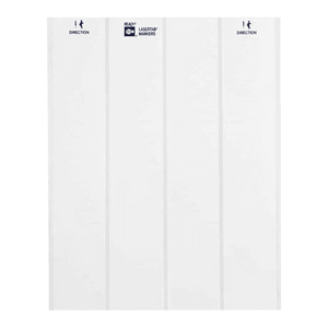 Étiquettes vierges en polyester souple imprimables au laser Brady pour les signalisations industrielles et l'identification des équipements - Product Image 2