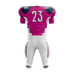 Ensemble d'uniformes de football américain pour hommes, personnalisés pour équipes de ligue, manches longues, maillot imprimé numériquement, vêtements sublimés de qualité supérieure - Product Image 4