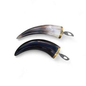 ที่เปิดขวดทำมือจากเขาควายพร้อมสแตนเลสสตีล – อุปกรณ์บาร์เบียร์และไวน์ที่เป็นมิตรกับสิ่งแวดล้อม - Product Image 2