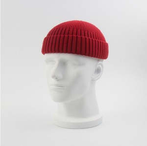 Best Selling Cheap Price Beanie <b>Hat</b> <b>Winter</b> Men's Solid Color Knitted <b>Winter</b> Wear Beanie <b>Hats</b> - Product Image 1
