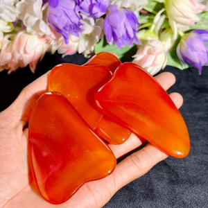 Masajeador Facial de Piedra Natural, Herramienta Gua Sha, Piedra de Masaje Facial Suave para Mujeres y Hombres, Herramienta Manual de Cuidado de la Piel y Belleza para el Rostro - Product Image 5