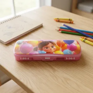 Estuche de Lápices Vikas ULTRA de Alta Calidad para Estudiantes Escolares con Gran Capacidad para Bolígrafos, Lápices y Borradores - Product Image 5