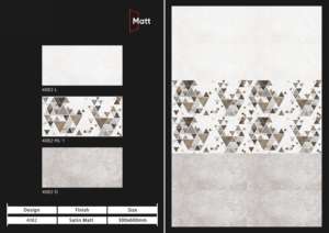 Carreaux de céramique écologiques anti-taches 12"X24" développés pour les maisons et les bureaux, offrant une résistance aux taches, une durabilité et une résistance aux rayures. - Product Image 4