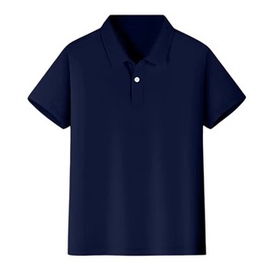 Chemises polo décontractées pour garçons, respirantes, écologiques, manches courtes, coton doux de qualité supérieure, col rabattu BD - Product Image 1