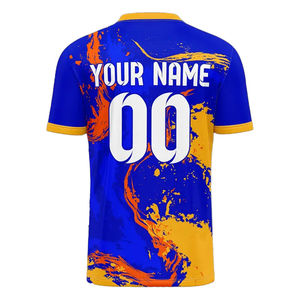 Training Yellow Sublimated <b>Soccer</b> Jersey Durable Fabric Comfortable Fit Ideal For Sports Teams Practice Unisex <b>soccer</b> Jersey - Product Image 2