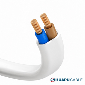 Câble d'alimentation <span class=keywords><strong>flexible</strong></span> RVVB 2 ou 3 conducteurs 300/500V, fil gainé de cuivre 1,0-2,5 mm² - Product Image 3
