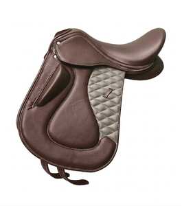 Selle de dressage et d'endurance pour chevaux de course anglaise, qualité supérieure, personnalisable, en cuir véritable avec arceau en bois/plastique - Product Image 5