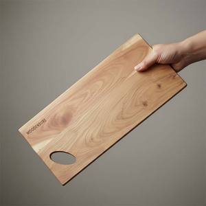 Tabla de Cortar de Madera Maciza Premium Woodensure para Verduras, Carne y Frutas - Superficie Duradera, Ecológica y Apta para Lavavajillas - Product Image 1