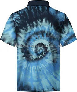 High Quality Men's for Polo <b>Shirt</b> Custom Made Short Sleeve 3D Print <b>Rainbow</b> Graphic Button <b>Shirt</b> Wholesale Tie Dye Style Best De - Product Image 3