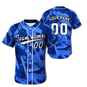 Camiseta de béisbol de camuflaje personalizada con nombre y número personalizados, camiseta deportiva de equipo - Product Image 4