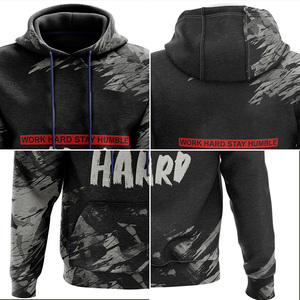 Lightweight Unisex Ice Hockey Hoodie Customizable Team Logo Printed Breathable Polyester/Cotton <b>Athletic</b> Hockey Hoodie for - Product Image 3