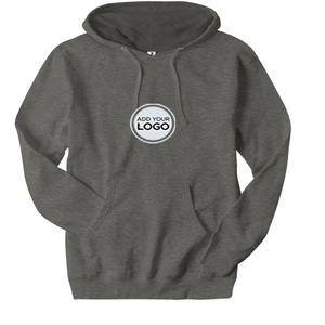 Sudadera con capucha de algodón 100% de mezcla pesada y forro polar suave, estilo urbano, holgada, lisa, para hombre, a la moda, venta al por mayor en EE. UU. - Product Image 1