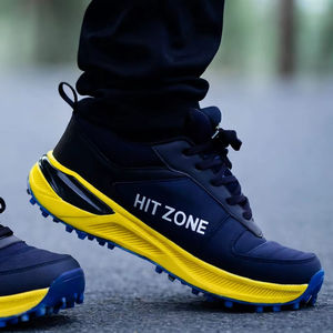 Chaussures de cricket avec crampons en caoutchouc, légères, lavables, matière douce, longue durée de vie, confort optimal, disponibles dans toutes les couleurs. - Product Image 1