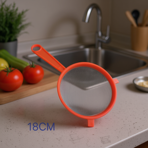 Filtre à huile en plastique de 18 cm avec poignée et maille fine – Colador Plastico pour passoires et égouttoirs - Product Image 3