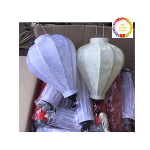 Traditional Silk Lantern Handmade <b>Decoration</b> For Home Living And Hospitality Projects - Product Image 4