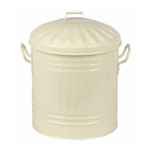 Cubo de Basura de Acero Galvanizado de Calidad Premium, Contenedor de Residuos Metálico para Interiores y Exteriores, Cubo de Almacenamiento para Uso en el Hogar y Hoteles - Product Image 2