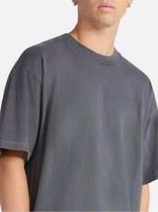 T-shirt en jersey surdimensionné pour homme, 100% coton, 300g, style sportif, anti-rides et séchage rapide, manches courtes - Product Image 5