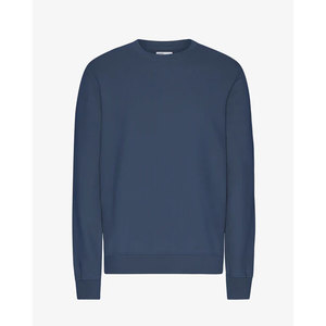 Distressed Edge Men Pigment Dye <b>Pullover</b> Faded Knit Crewneck Sweatshirt Vintage Street Wear Hipster Loose Fit <b>Jumper</b> - Product Image 1