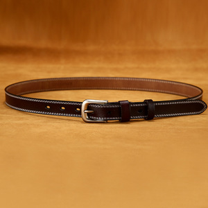 Cinturón de Cuero Personalizado para Hombre, Cinturones de Cuero Genuino para Mujer, Cinturón con Hebilla para Hombre y Mujer - Product Image 1