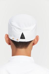 Chapeau de chef élastique unisexe pour la cuisine, la pâtisserie et la restauration, accessoire pour les employés de l'industrie alimentaire - Product Image 1