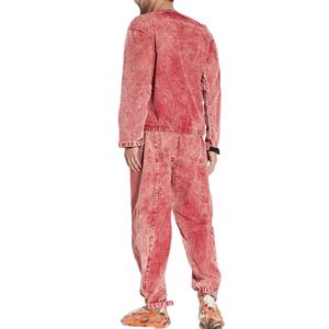 ชุดวอร์มผ้าฝ้าย 100% น้ำหนักเบา 600 กรัม ทรงโอเวอร์ไซส์ ผ้าเฟรนช์เทอร์รี่ ระบายอากาศได้ดี สไตล์สตรีทแวร์ พร้อมโลโก้แบบสั่งทำพิเศษ ล้างสีแบบแอซิดวอช - Product Image 2