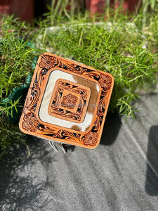 Nouveau Style occidental fabriqué à la main cheveux usinés sur la peau fourrure cuir boîte à bijoux mignon à la mode voyage bijoux essentiels stockage minimal - Product Image 2