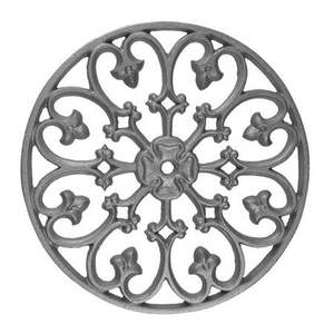 Ensemble de 3 dessous-de-plat en aluminium finition noire, résistants à la chaleur, pour la maison et la restauration - Product Image 5