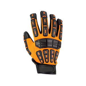New Good Quality Anti-Slip Wear-Resistant Industrial Safety Mechanic <b>Gloves</b> <b>LED</b> Type Comfortable Supplier Pair - Product Image 2