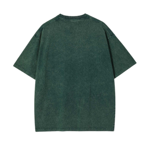 Men's Knitted Short Sleeve T-Shirt Solid Color O-Neck Regular Fit Casual Style Blue - Product Image 6