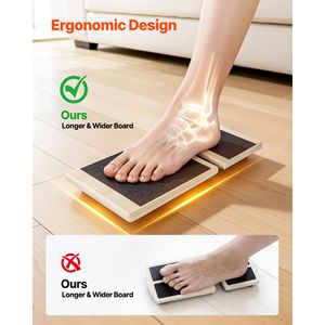 Tabla de Equilibrio de Madera Premium Antideslizante para Adultos, Entrenador de Pies y Tobillos, Tabla Inclinada - Product Image 3