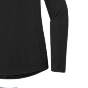 Sweat-shirt à col zippé léger pour femmes Jack and Jill, noir, demi-zip, respirant, vêtements de sport décontractés - Product Image 6