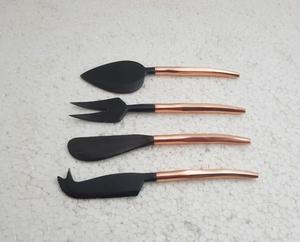 ชุดช้อนส้อมสแตนเลสขายส่งพร้อมด้ามไม้และเรซิ่นสำหรับร้านอาหาร - Product Image 2